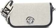 Marc Jacobs Signet Turnlock Canvas Crossbody Bag