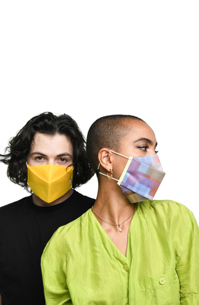 HENRY Adult Pleated Face Mask, Alternate, color, 