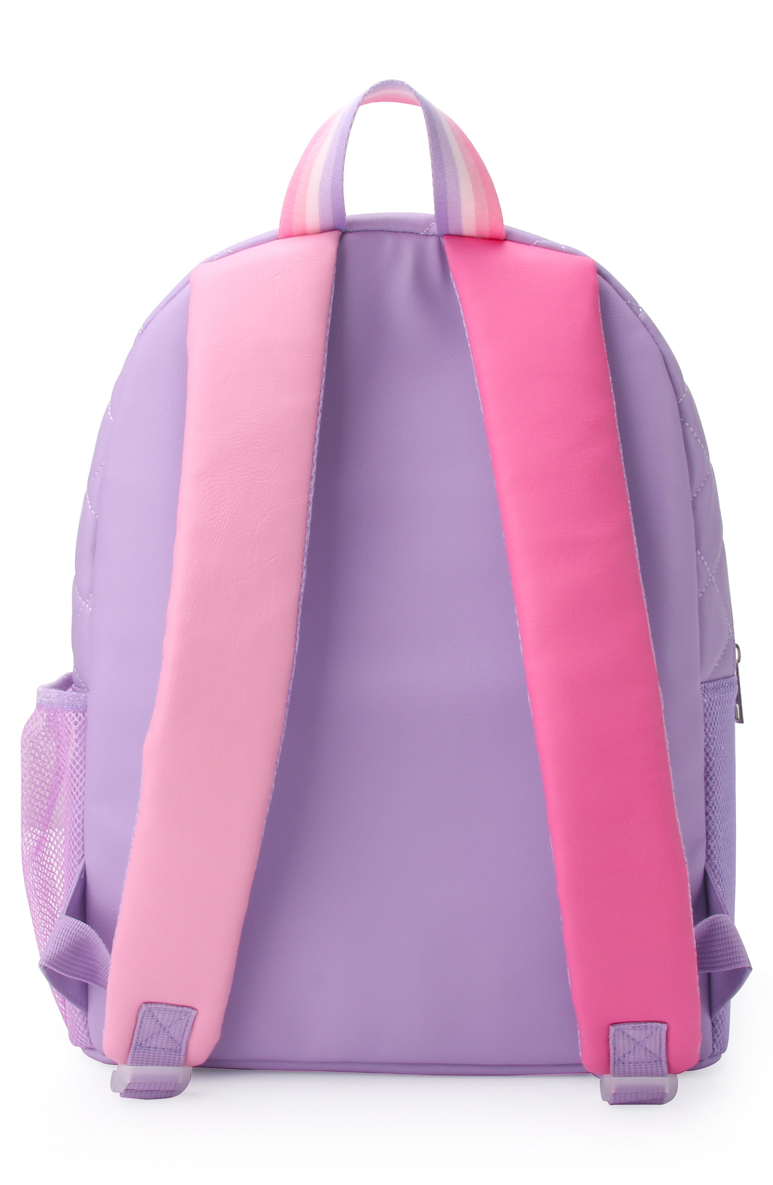 OMG Accessories Kids' Large Heart Backpack, Alternate, color, 