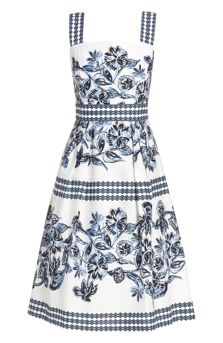 Vince Camuto Fit & Flare Dress, Alternate, color, 