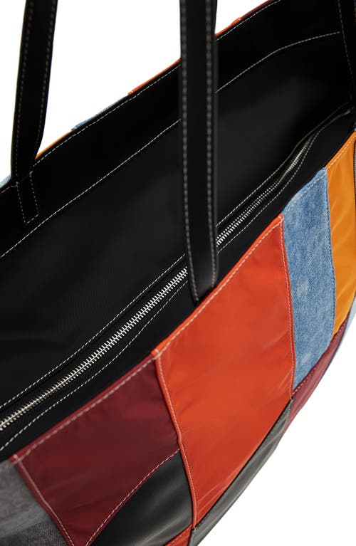 Desigual Lovelace Tote In Orange