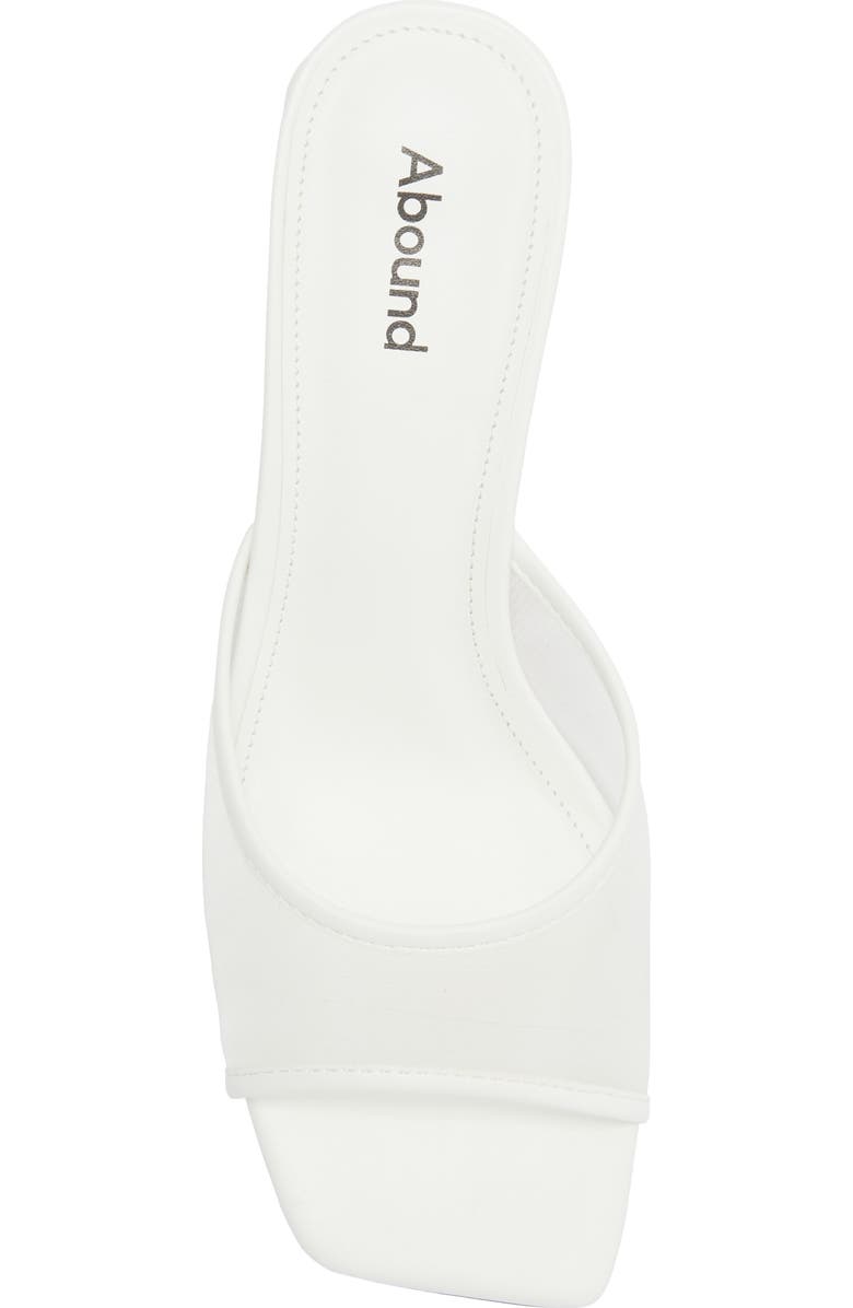 Abound Jenny Mule Sandal, Alternate, color, White Eggshell