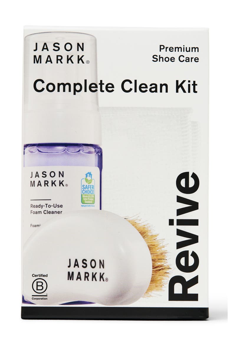 Complete Clean 3-Piece Shoe Care Kit, Main, color, WHITE