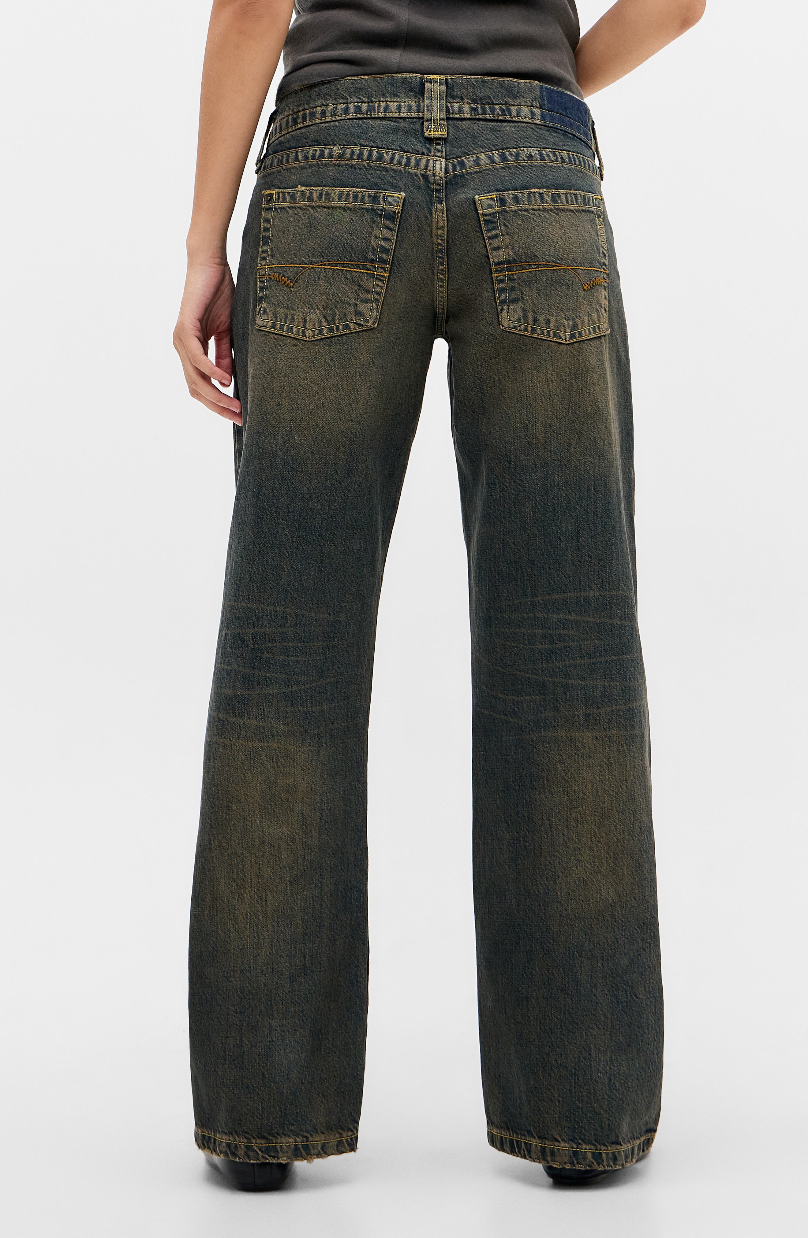 Kayla Low RIse Wide Leg Jeans - image 2