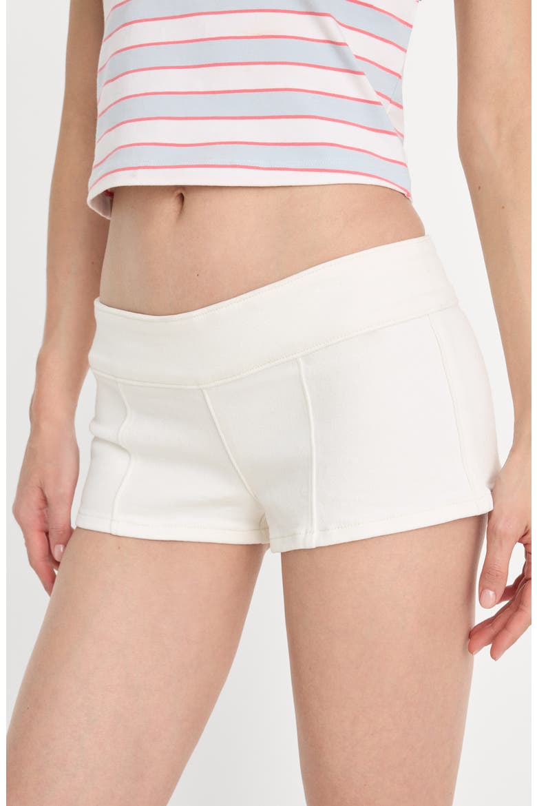 Micro Shorts, Alternate, color, COTTON WHITE