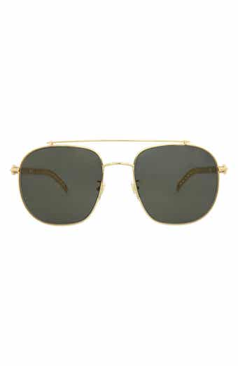 58mm Aviator Sunglasses