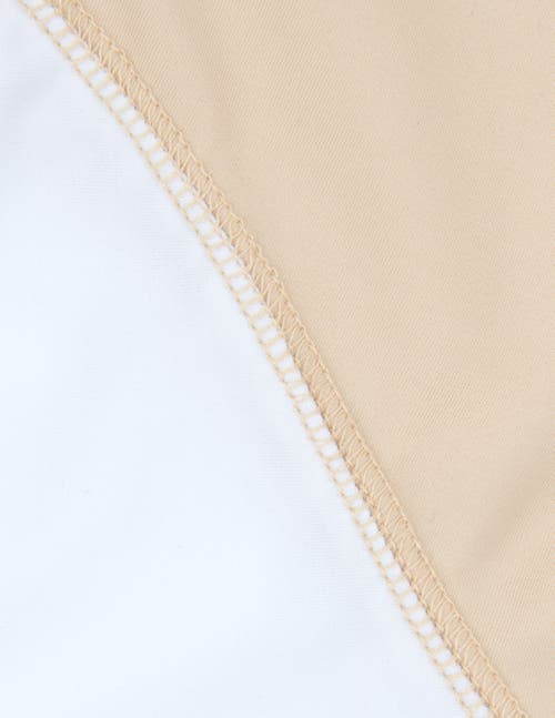 Leveret Baby One-piece Rashguard, Upf 50+ Sun Protection Swimwear In Brown