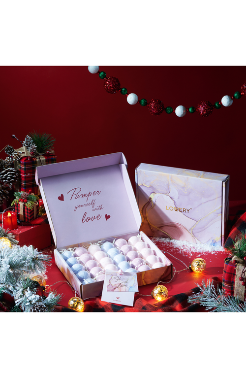 Lovery 30-piece Handmade Bath Bombs Gift Set