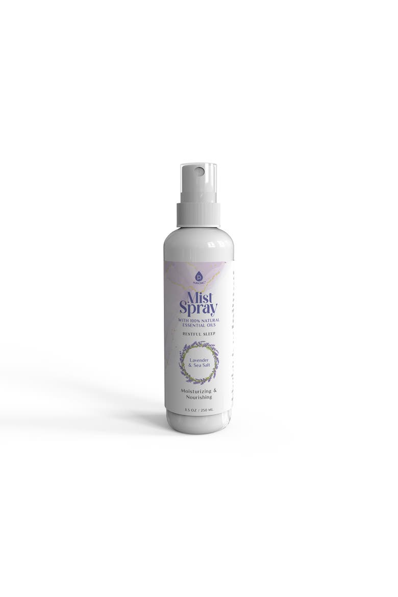 Mist Spray with 100% Natural Oils-Lavender, Main, color, White