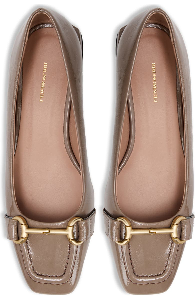 Bruno Magli Perla Flat, Alternate, color, Taupe Crinkle Patent