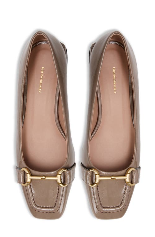 Bruno Magli Perla Flat In Brown