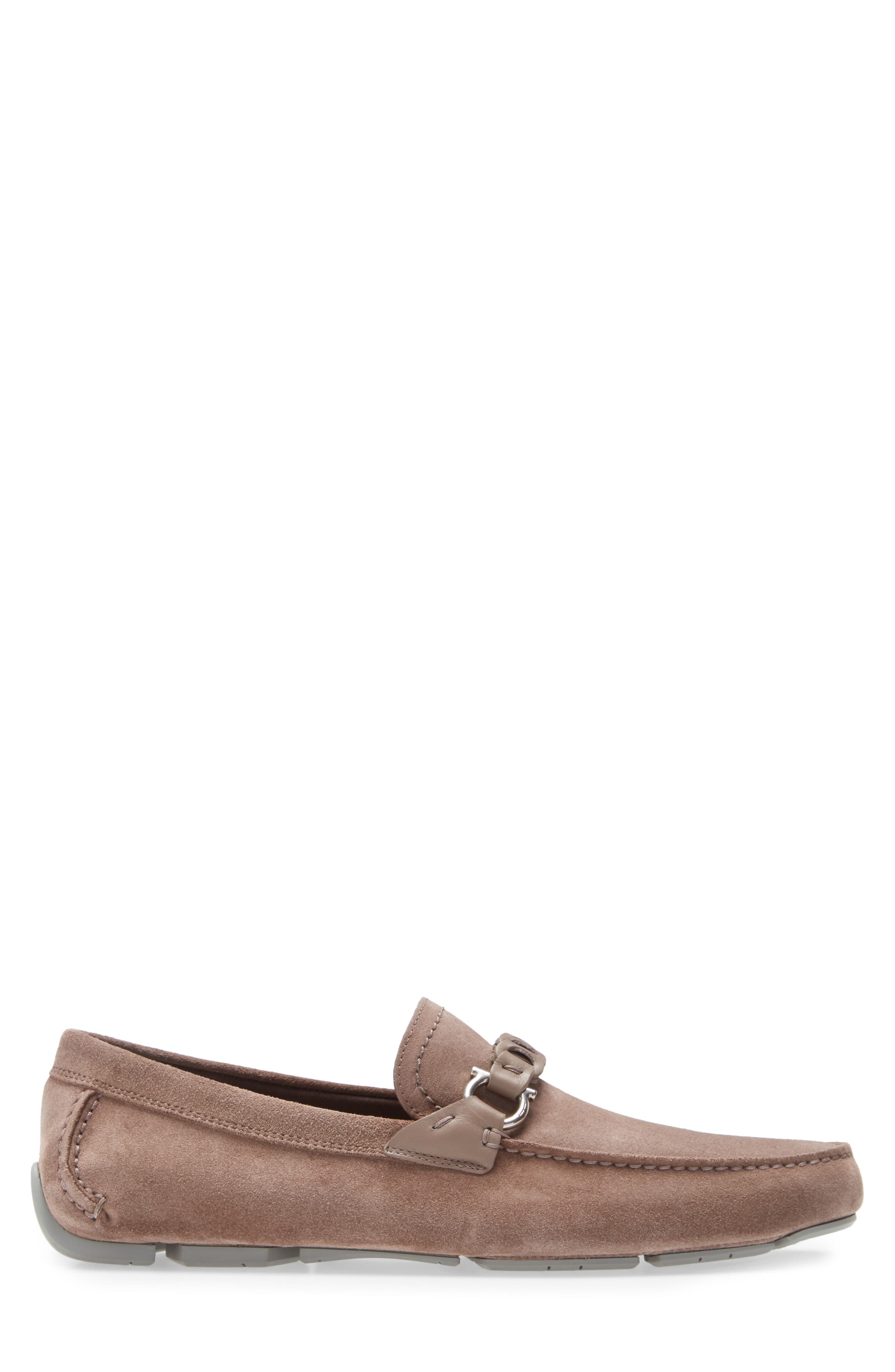 Salvatore Ferragamo Stuart Driving Shoe, Alternate, color, COTTON