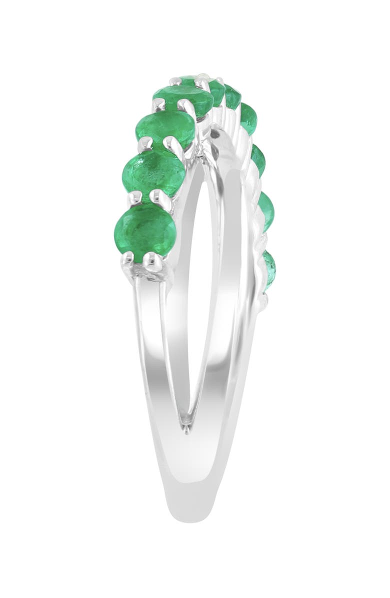 EFFY Emerald Stacking Ring, Alternate, color, Green