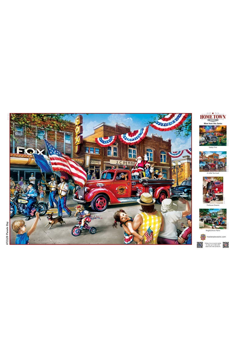 Parade Day 1000 Piece Jigsaw Puzzle, Alternate, color, Multicolor