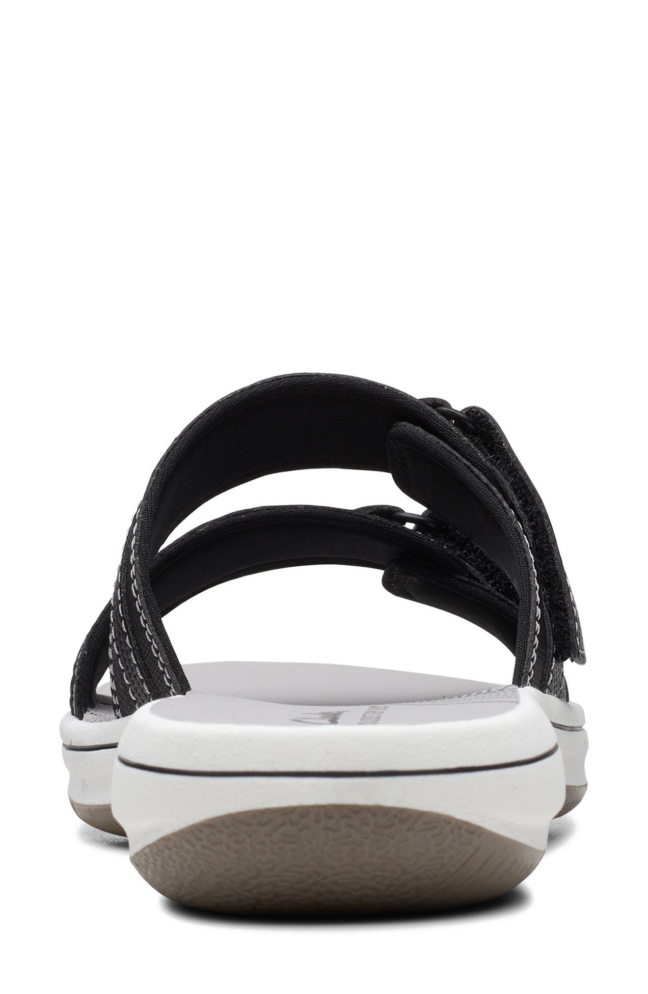 Clarks<sup>®</sup> Breeze Piper Slide Sandal, Alternate, color, Black
