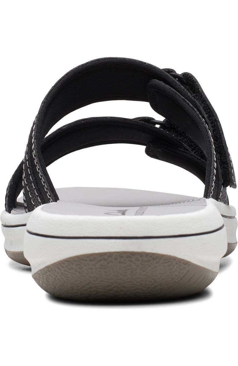 Clarks<sup>®</sup> Breeze Piper Slide Sandal, Alternate, color, Black