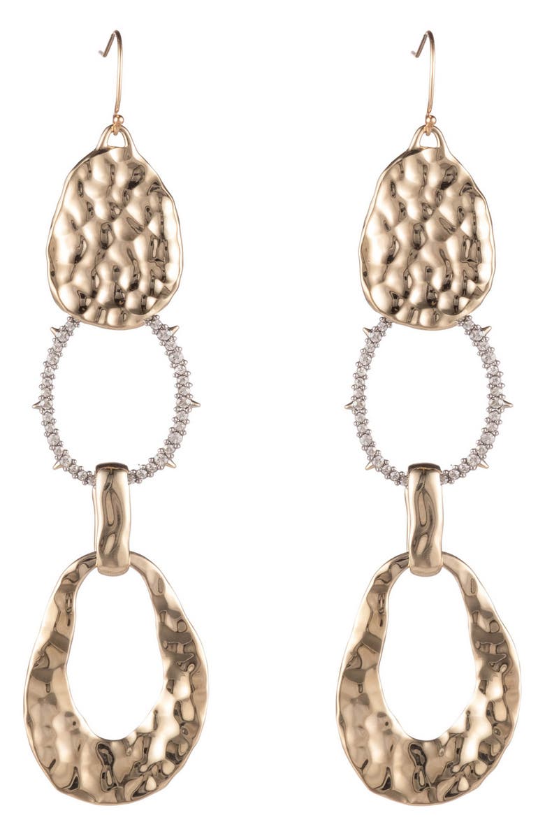 Alexis Bittar Hammered Drop Earrings, Main, color,