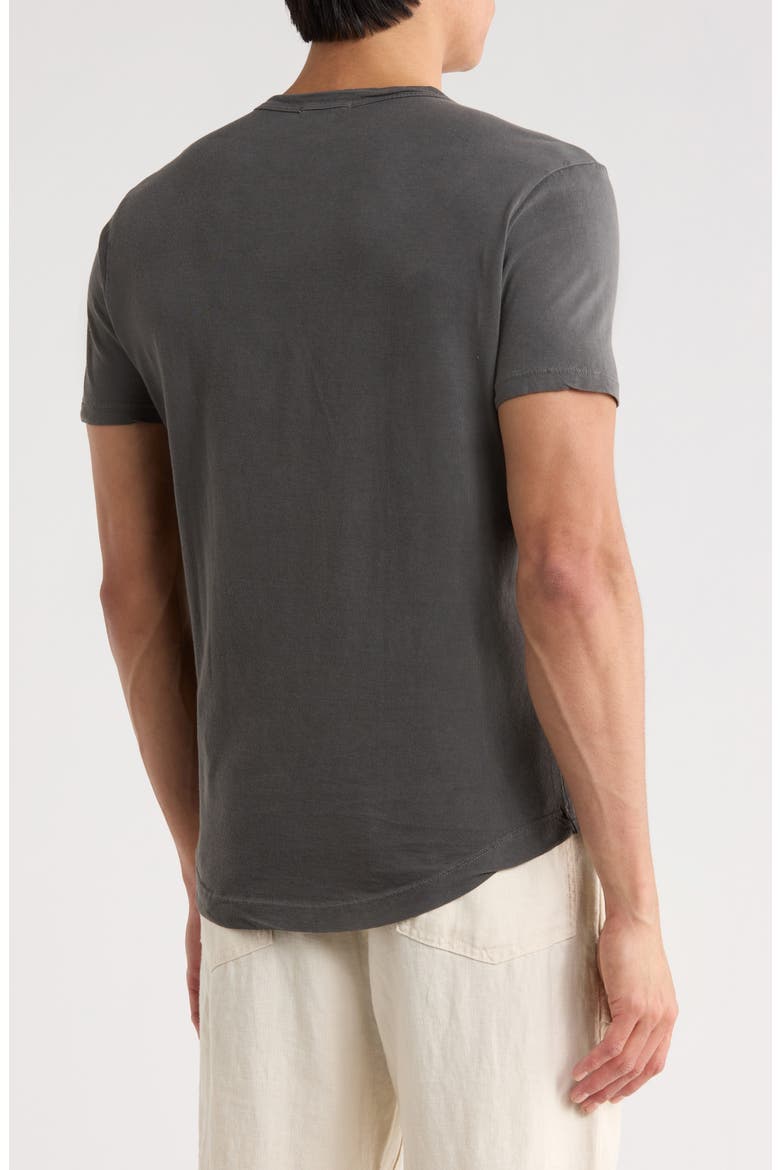 PIMA CURVED HEM TEE, Alternate, color, FADED BLACK VENICE WASH