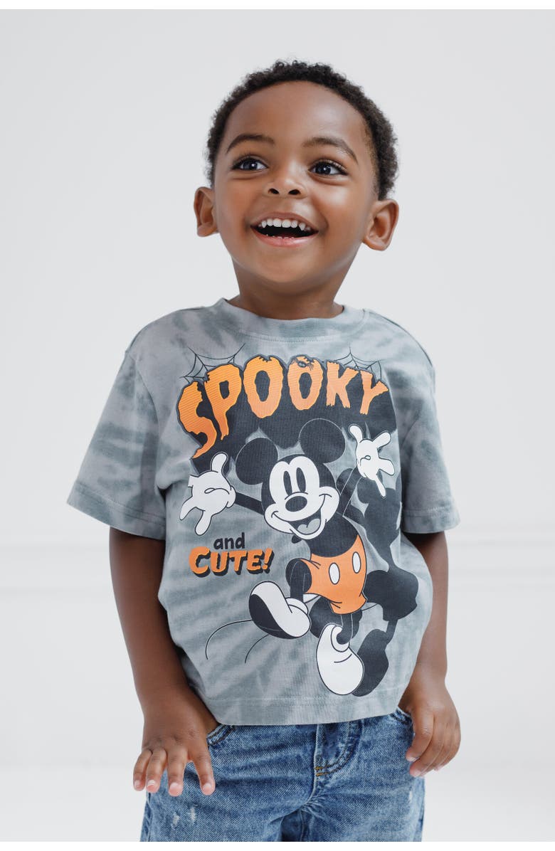 Disney Halloween T-Shirt, Alternate, color, Mickey Mouse Gray