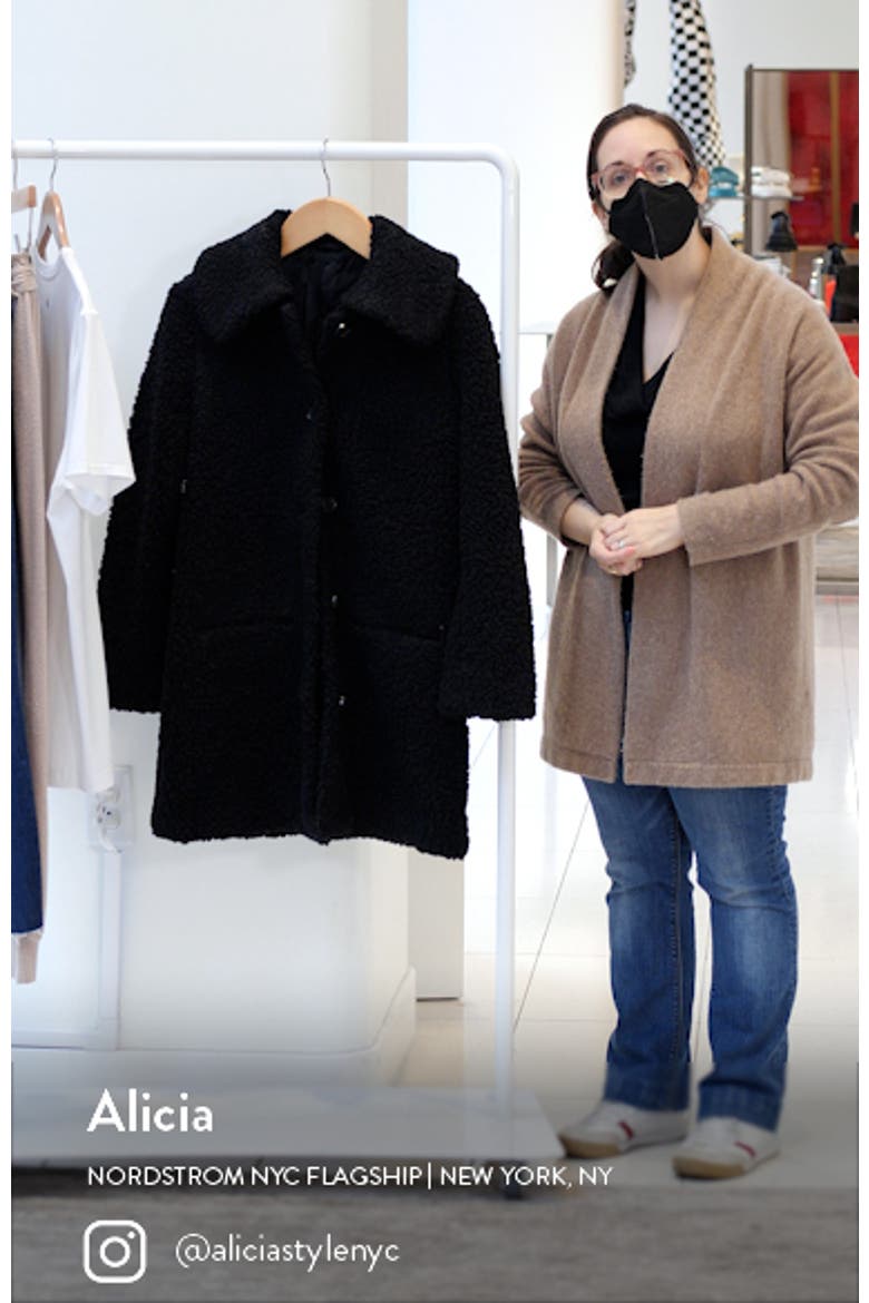 Faux Shearling Coat video