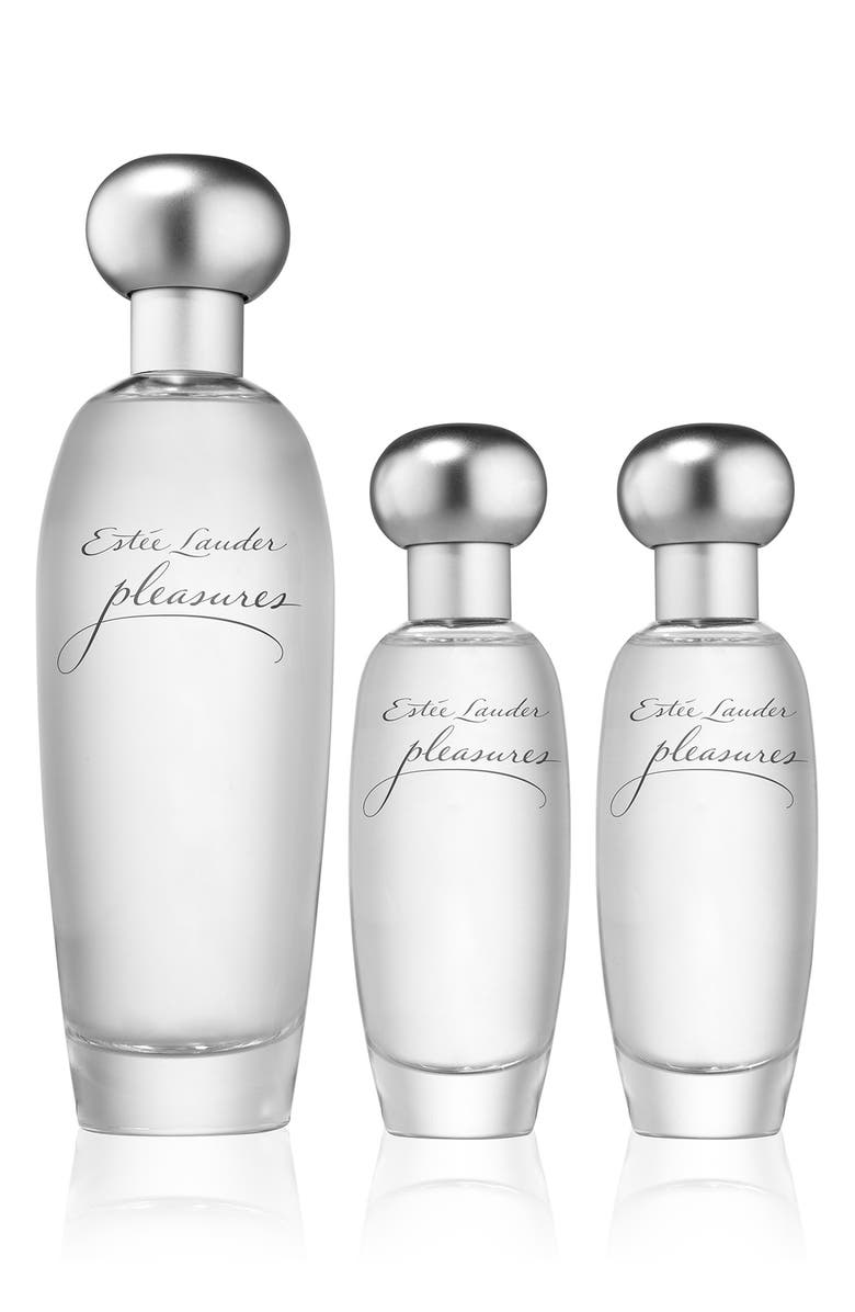 Estée Lauder Pleasures Perfect Trio Fragrance Set USD $195 Value, Alternate, color,