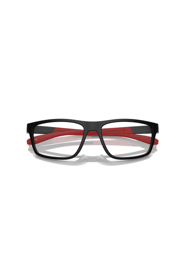 54mm Rectangle optical glasses, Alternate, color, Black