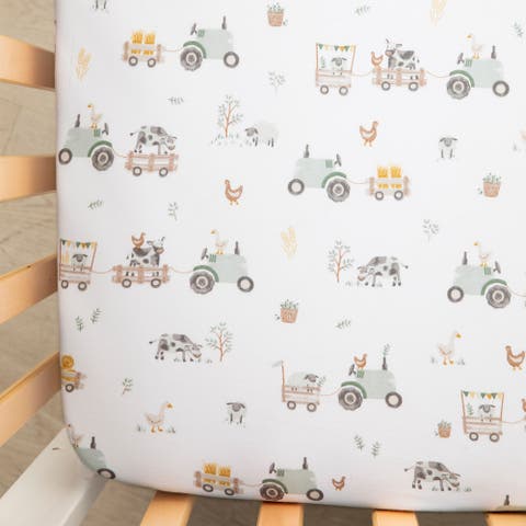 Cotton Jersey Fitted Sheet