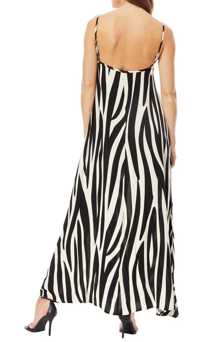 BY DESIGN Elle Maxi Dress, Alternate, color, Contrast
