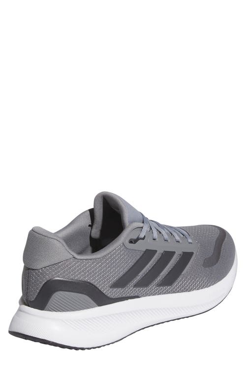 Adidas Originals Adidas Run Falcon 5 Running Shoe In Grey/carbon/white