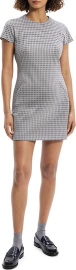 Houndstooth Minidress