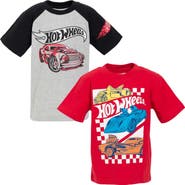 Hot Wheels Boys' 2-Pack Racing T-Shirts