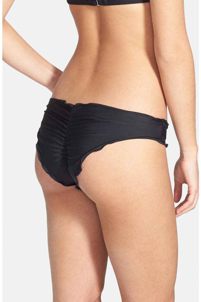 'Marrow' Bikini Bottoms, Main, color, BLACK