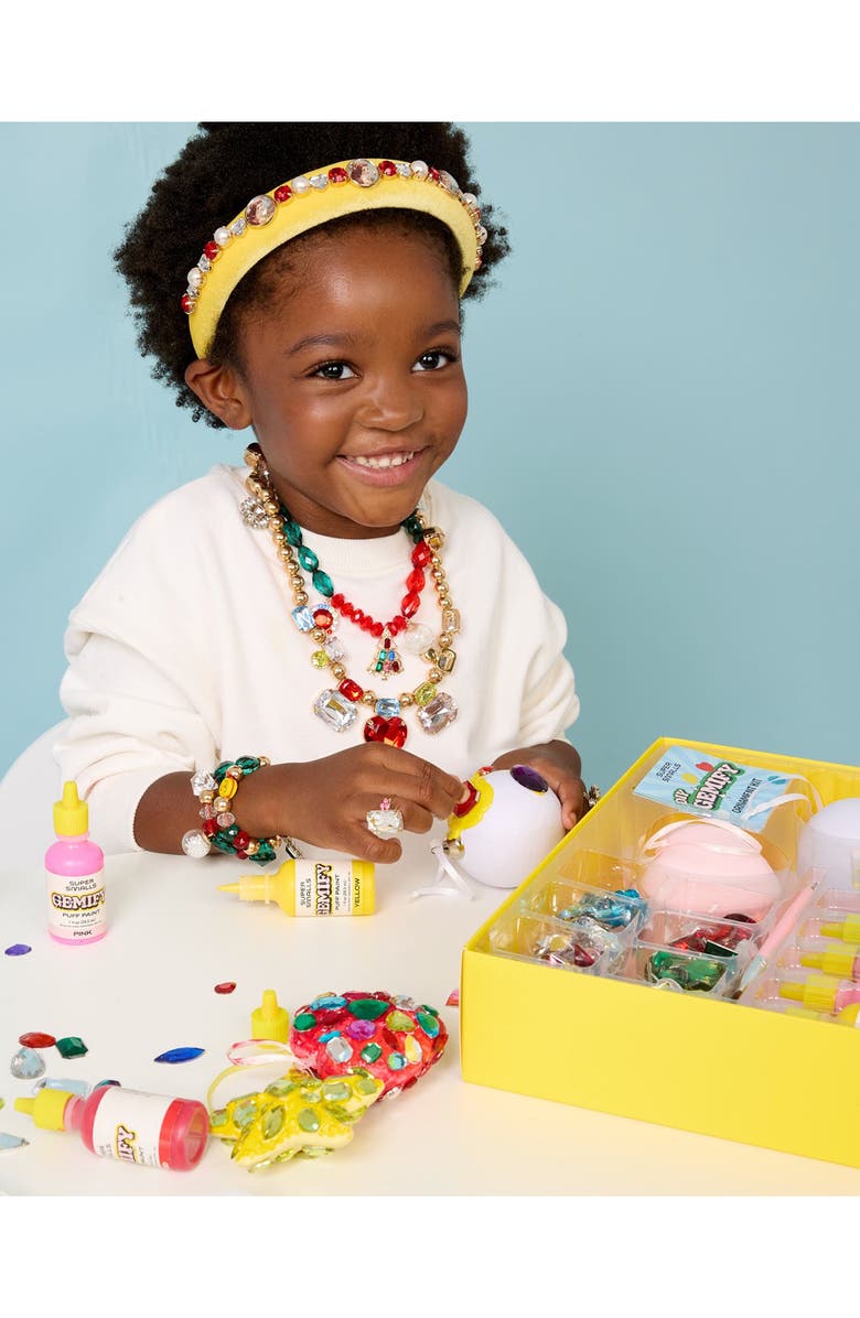Super Smalls Sparkle & Cherish Gemify<sup>™</sup> DIY Ornament Activity Kit, Alternate, color, Multi Colored Paints