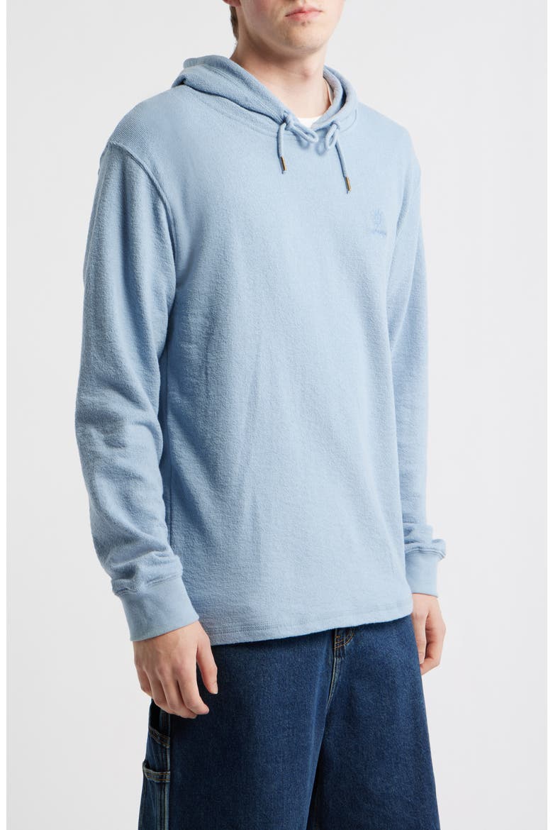 Pacific Rinse Hoodie, Alternate, color, FADED DENIM