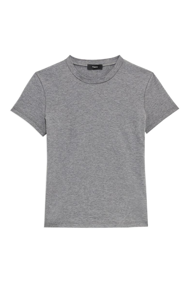 Tiny Apex Organic Pima Cotton T-Shirt, Alternate, color, MELANGE GREY