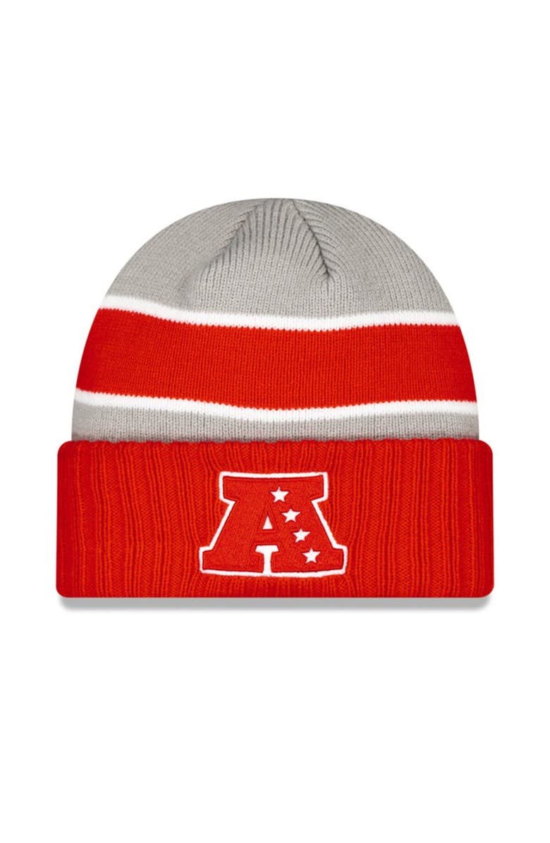 New Era Men's New Era Gray Pittsburgh Steelers 2024 NFL Pro Bowl Cuffed Knit Hat, Alternate, color, 