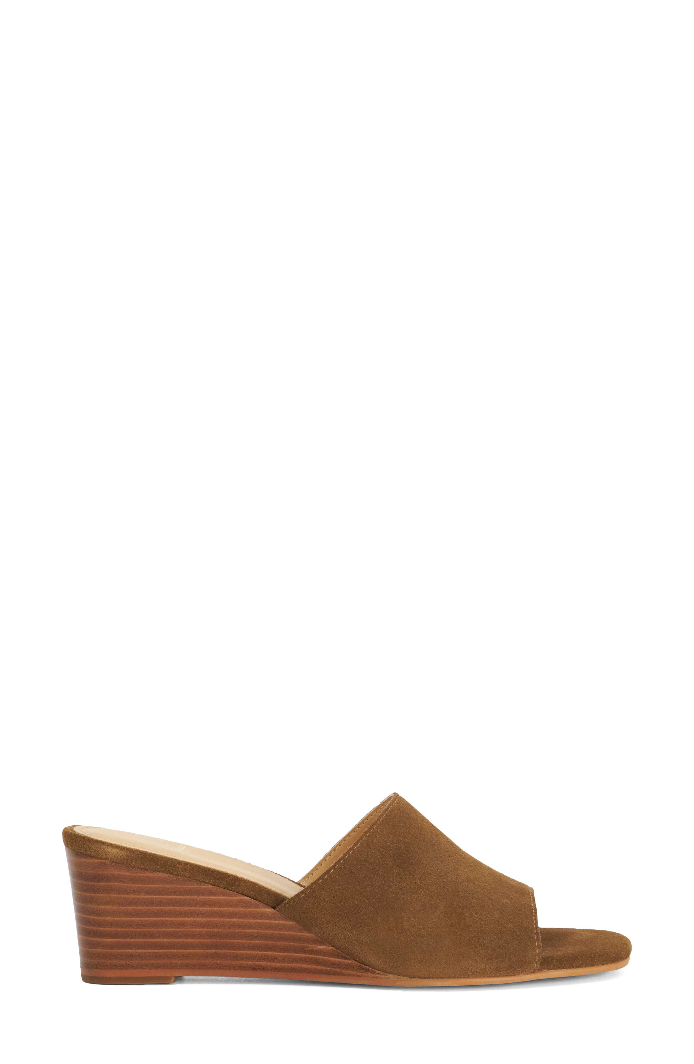 Dune London Kaydee Wedge Slide Sandal, Alternate, color, 