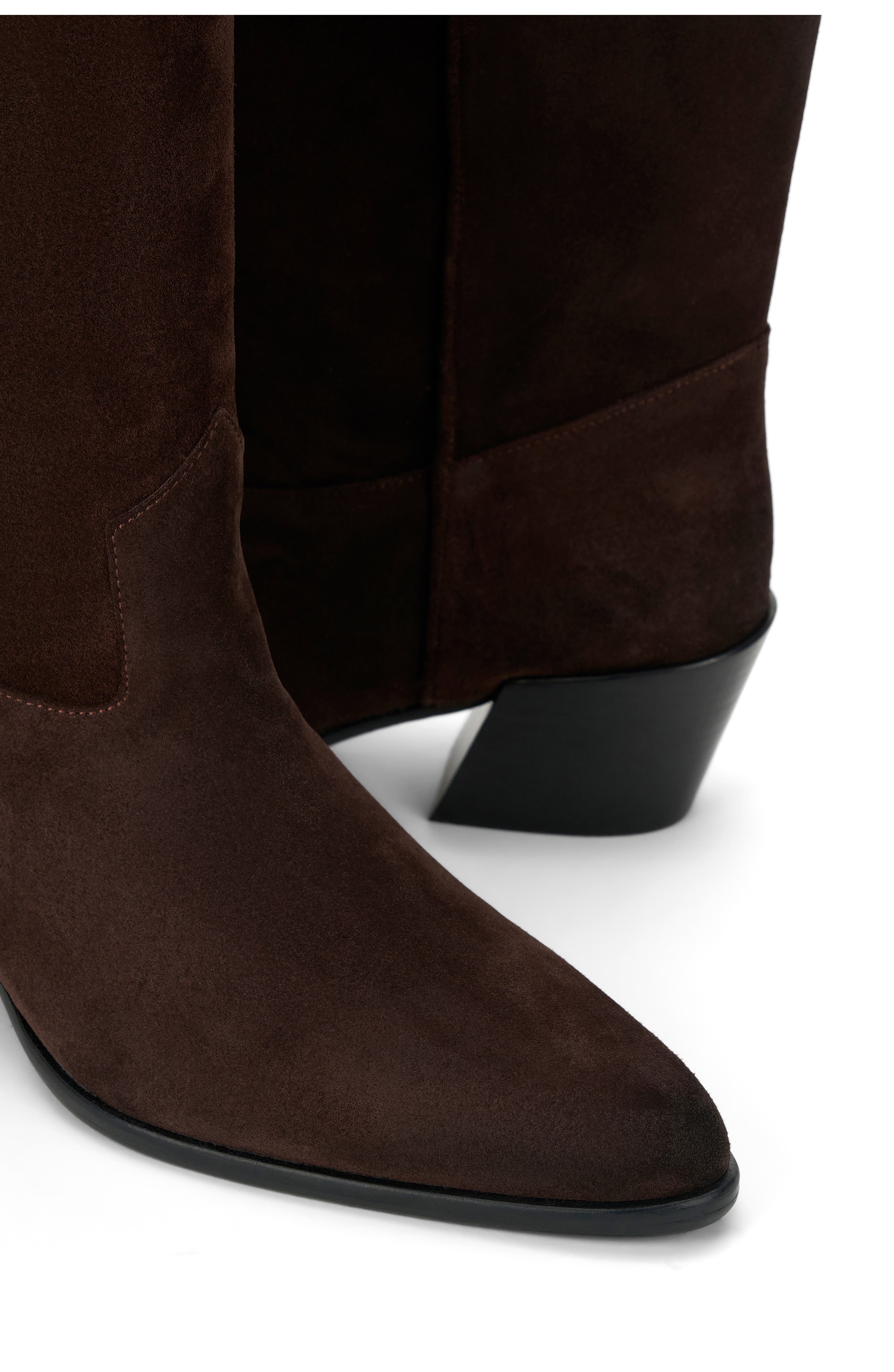Monty Leather Western Boot, Alternate, color, ESPRESSO