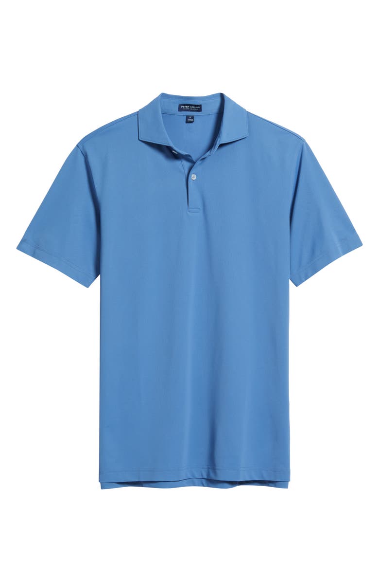 Peter Millar Crown Crafted Soul Performance Mesh Polo, Alternate, color, Lunar Blue