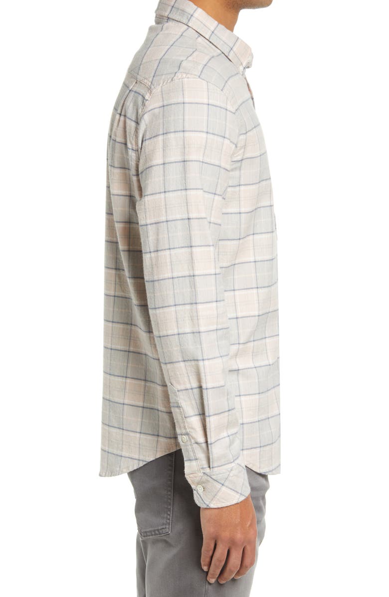 Rails Reid Plaid Stretch Cotton Button-Down Shirt, Alternate, color, 