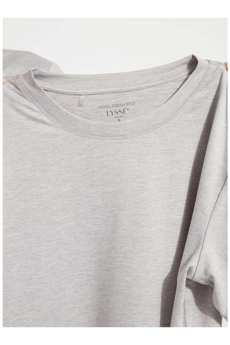 Boxy Jersey T-Shirt, Alternate, color, LIGHT GREY MELANGE