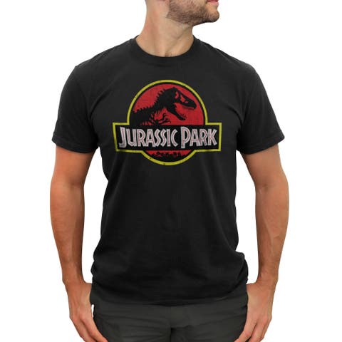 Men's Jurassic Park T Rex Logo  Graphic T-Shirt