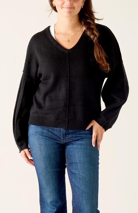 Lugano Cashmere V-Neck Sweater