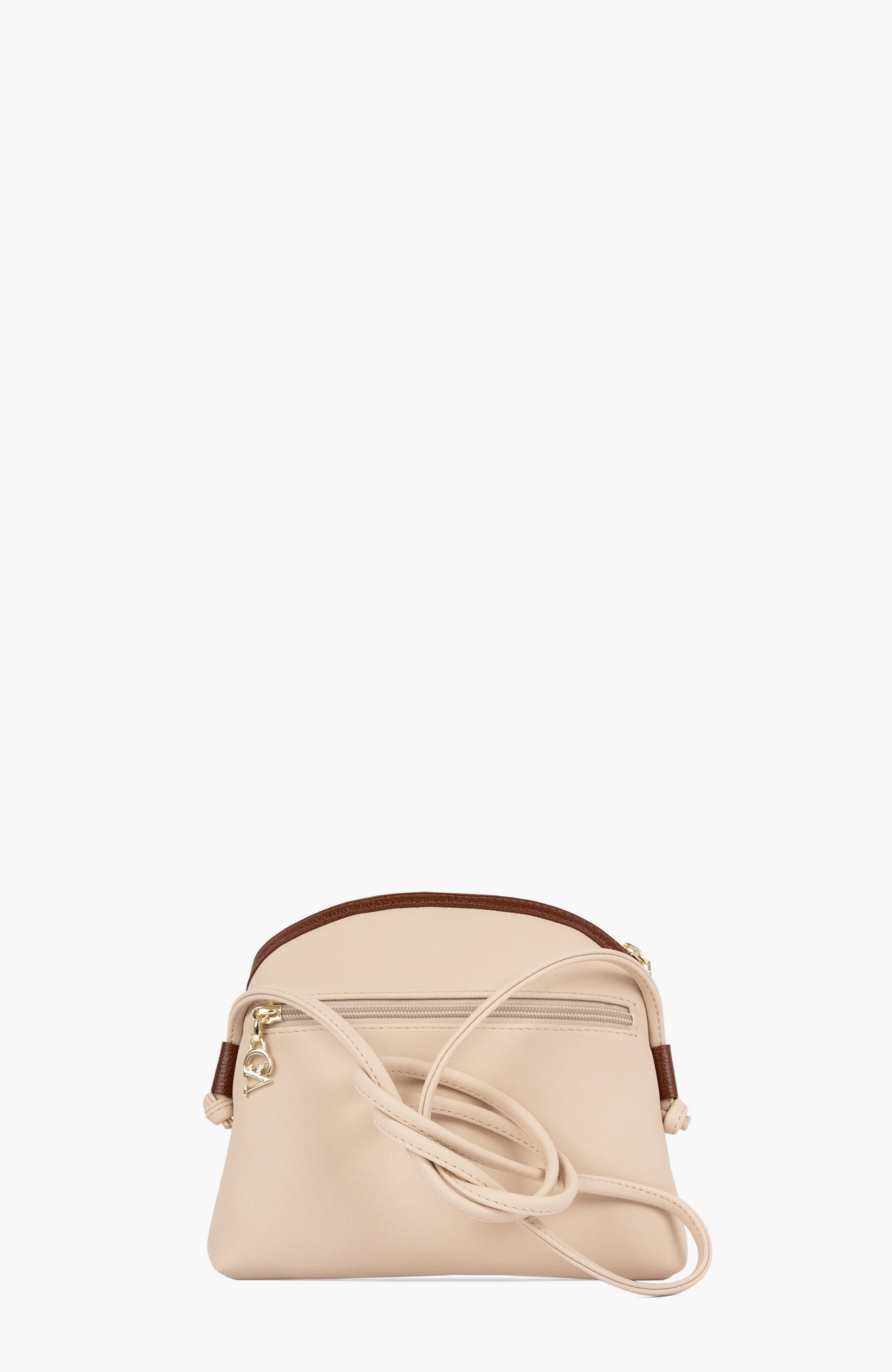 Sublime 5 Small Crossbody Bag, Alternate, color, Camel Brown / Beige / White