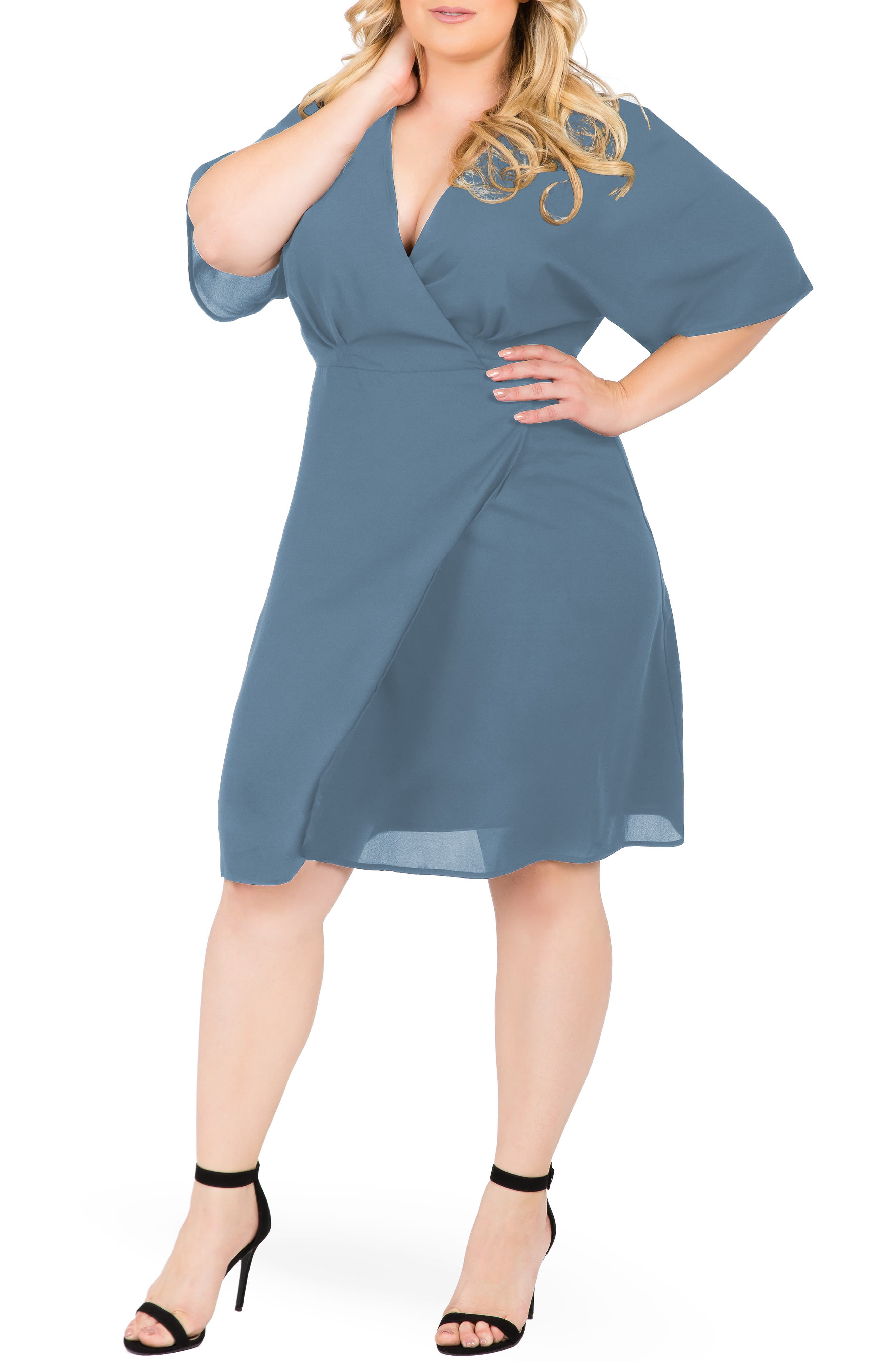 Candice Georgette Wrap Dress - image 5