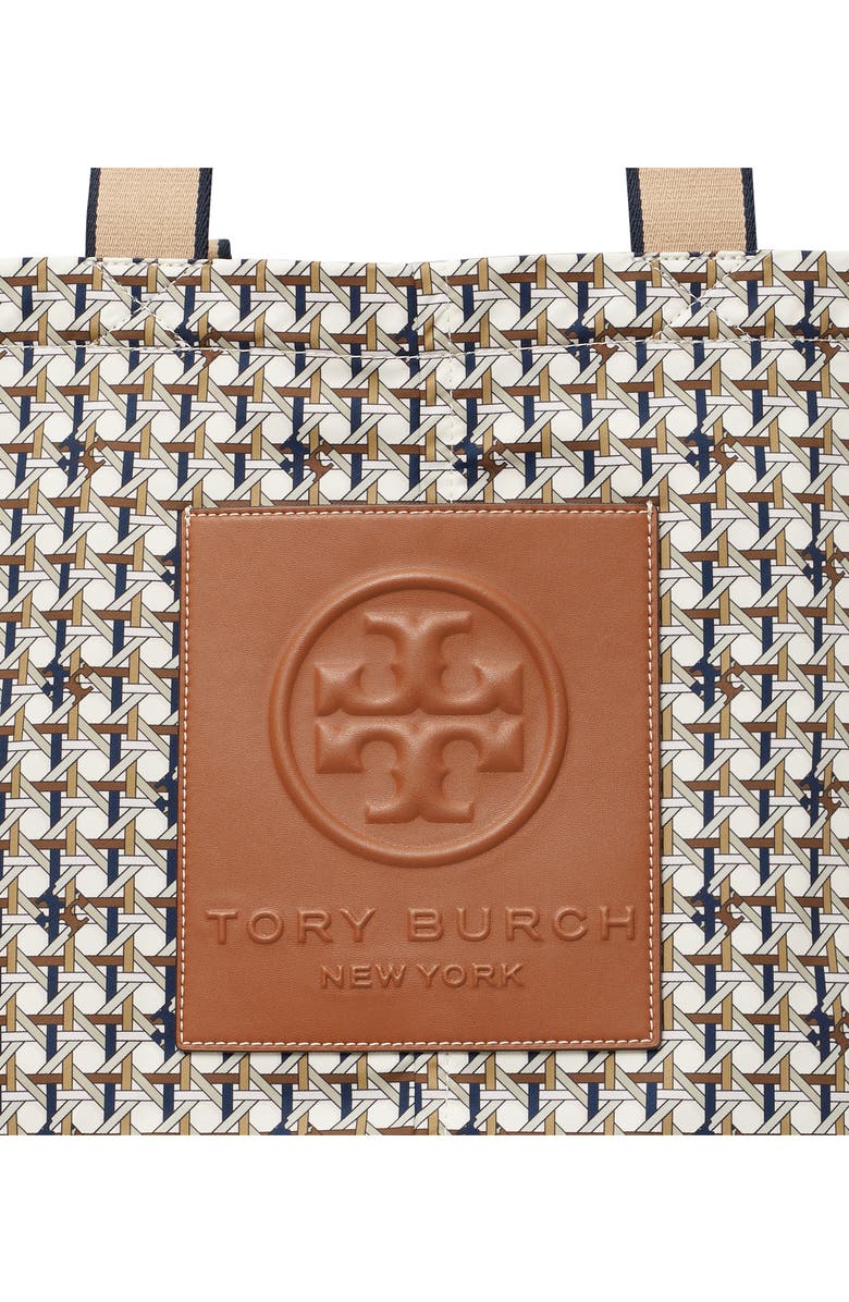 Tory Burch Small Basketweave Nylon Tote, Alternate, color,