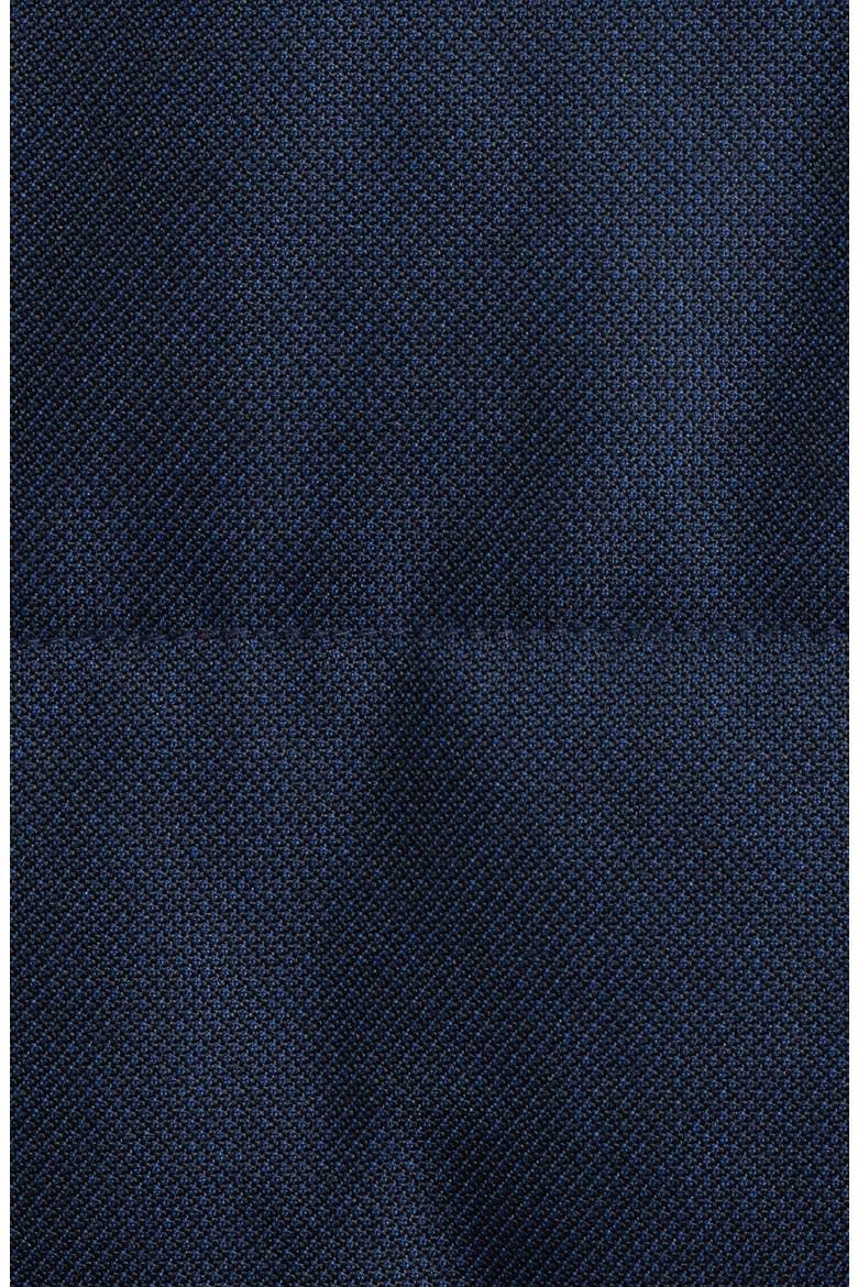Sully Faux Leather Trim Quilted Vest, Alternate, color, NAVY