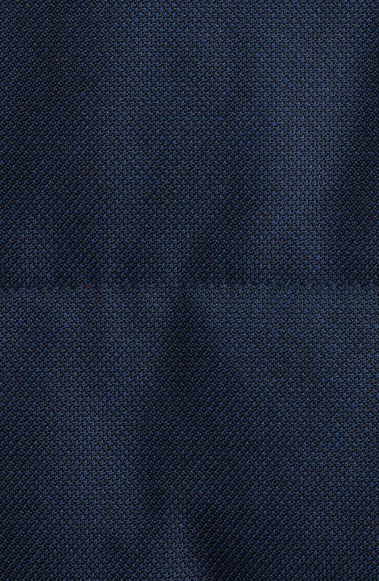 Hart Schaffner Marx Sully Faux Leather Trim Quilted Vest, Alternate, color, Navy