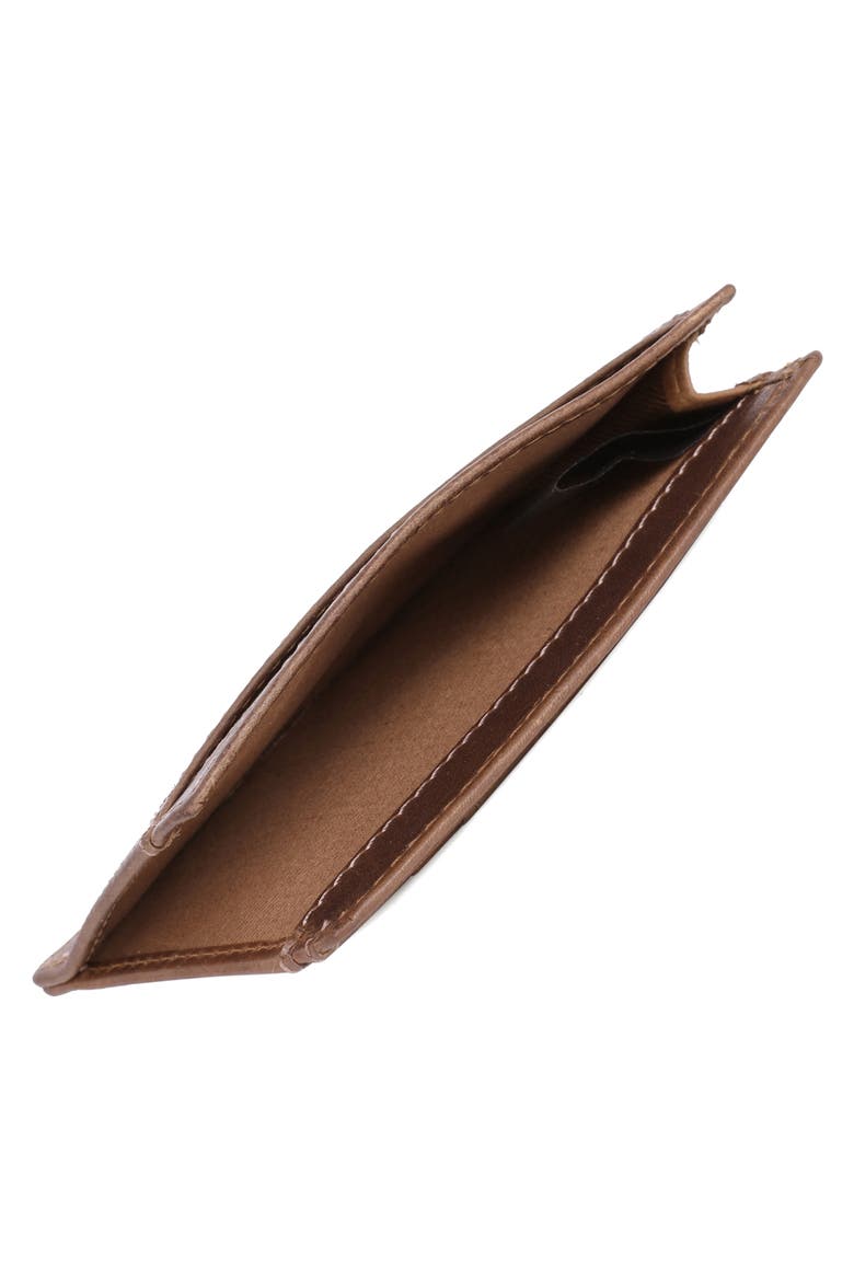 American Lodge Card Case, Alternate, color, COGNAC