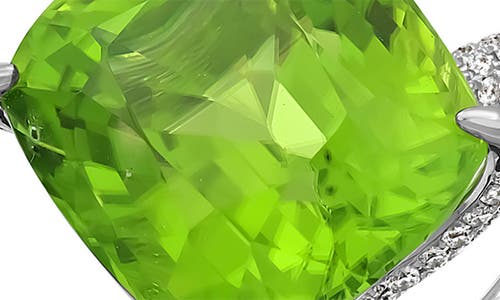 Bony Levy Iris Peridot Statement Ring In Brown